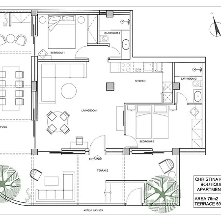 Christina Boutique Apartamento Cos